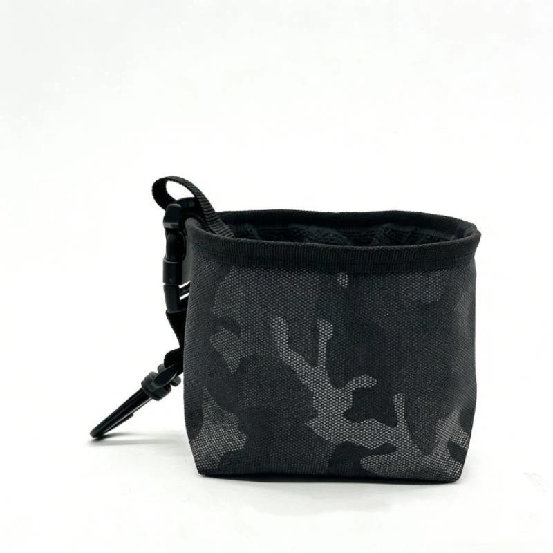 Portable Golf Club Cleaning Bag With Soft Plush Lining Detachable Hanging Buckle For Golf Daily Use
