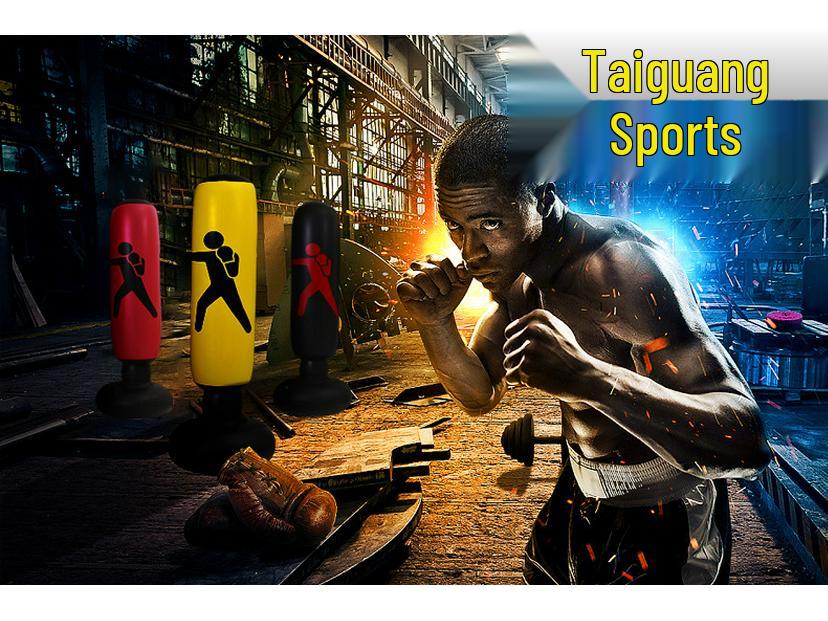 Freistehender Boxsack für Box-, Taekwondo- und Sanda-Training - Geeignet für Erwachsene und Kinder