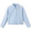 Balabala Girls' Plaid Long-Sleeve Shirt