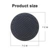 CKWQ4 7cm PVC Car Coaster Car Water Cup Mat Anti Slip Pad Accessories For KIA RIO 3 K2 K3 K5 Sportege Picanto Optima Soul Ceed Sorento