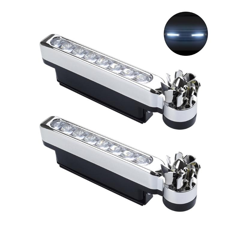 Versatile Wind Powered LED Vehicle Light Daytime Running Light for All Drivers
