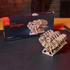 Ugears V8 Engine Puzzle Wooden Craft Model No Glue or Tools Required - -