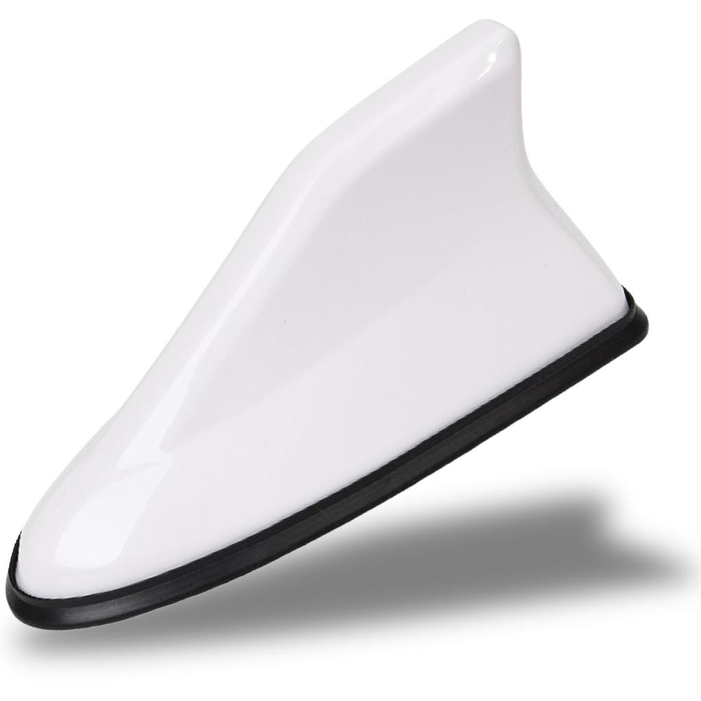 RYOHIN Lab. Shark Antenna, Universal Car Dolphin Antenna, Waterproof, Toyota, Mazda, Subaru, Suzuki, Daihatsu, Nissan, Mitsubishi, 1 Piece (White)