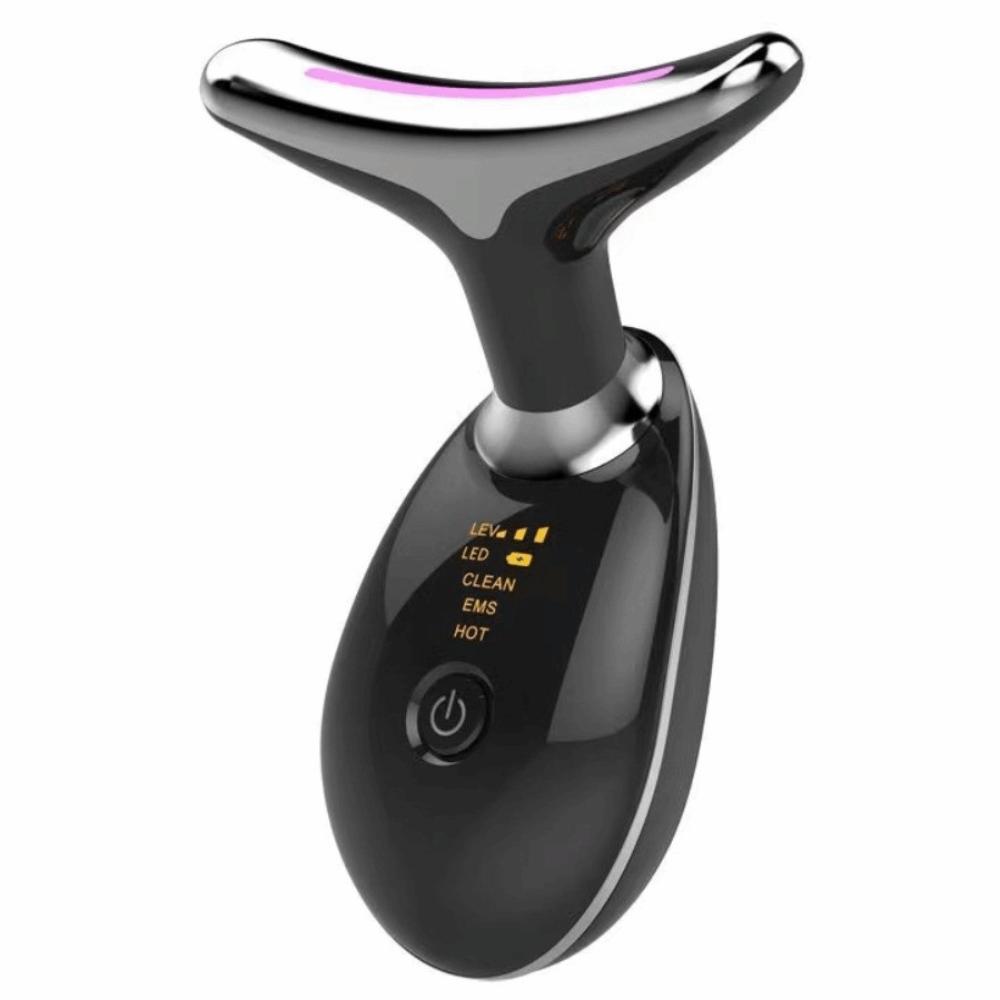 3 Color Light Neck Care Massager Tool Electric Skin Care Tool Neck Beauty Instrument  Women