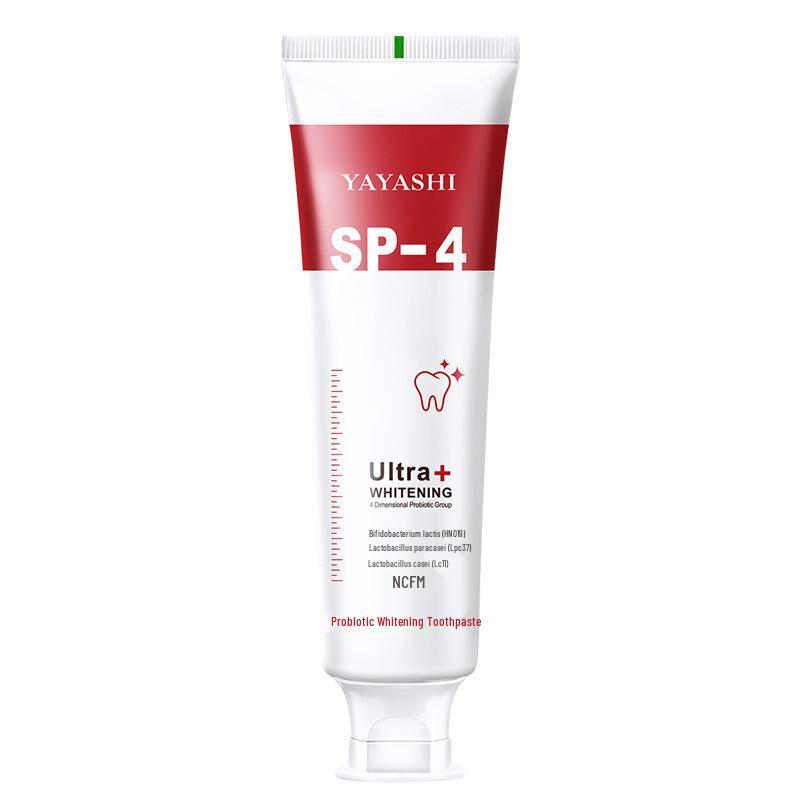 120g Family Pack Probiotic Whitening Toothpaste for Fresh Breath & Yellow Teeth Removal, Suitable for Men and Women