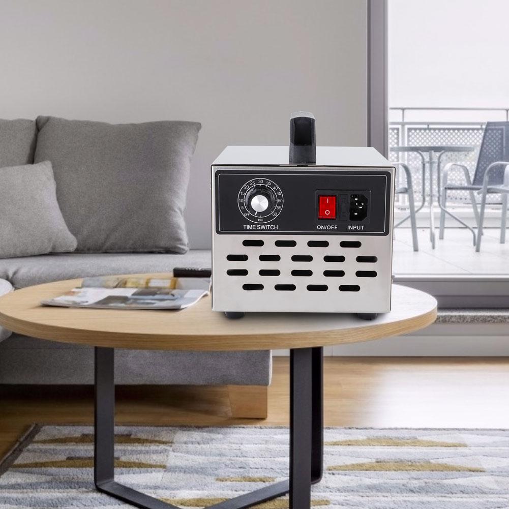 20g Timing Switch Stainless Steel Household Ozone Generator Machine Air Purifier OzonizerAU Plug