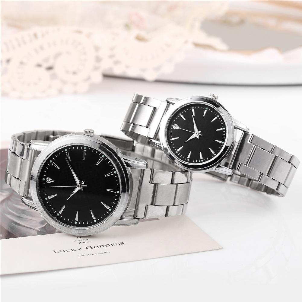 Couple Watch Luminous Steel Belt Watch Women'S Watch Men'S Quartz Watch Men'S Watch