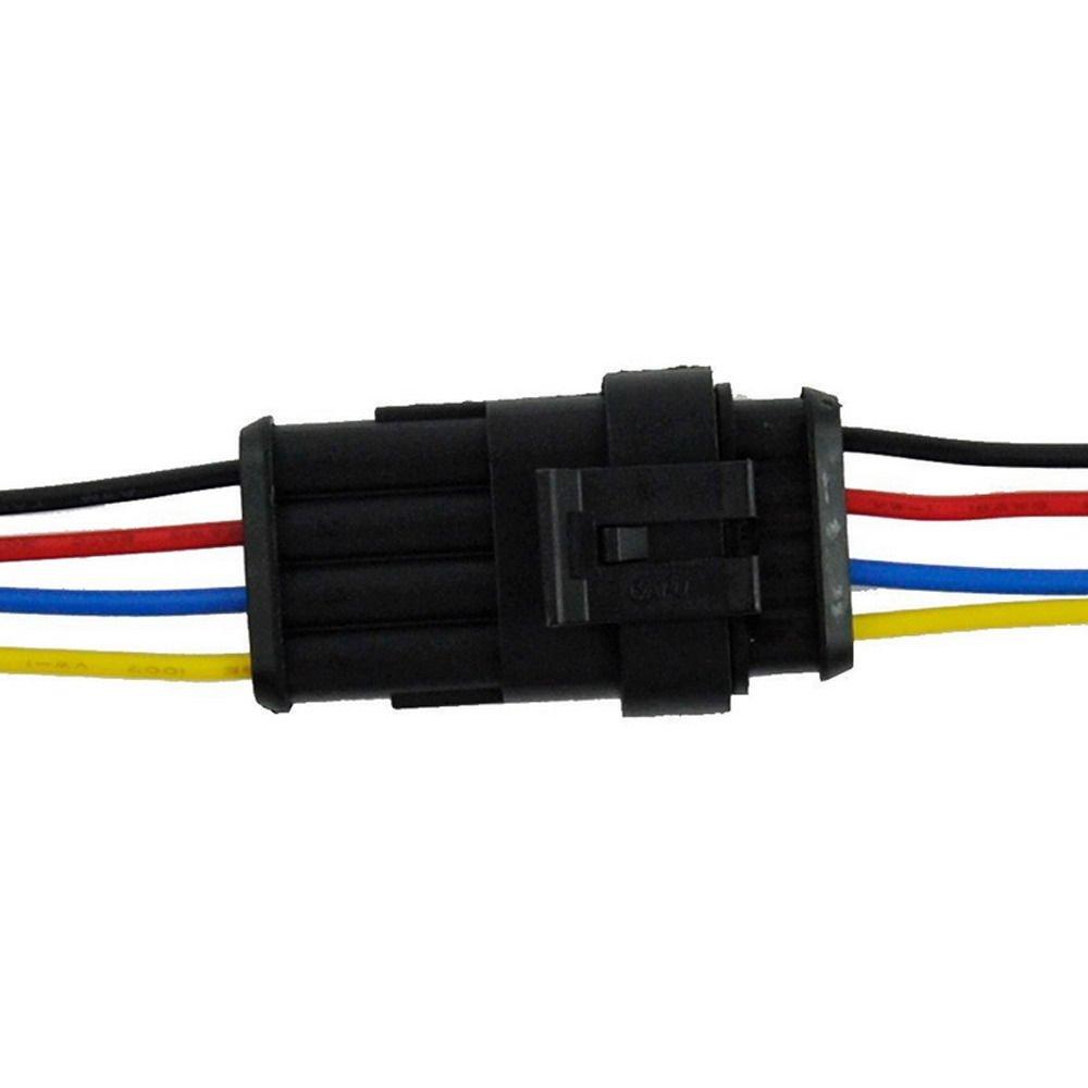 ZYTC 4 Pin Car Waterproof Electrical Connector Plug Wire AWG
