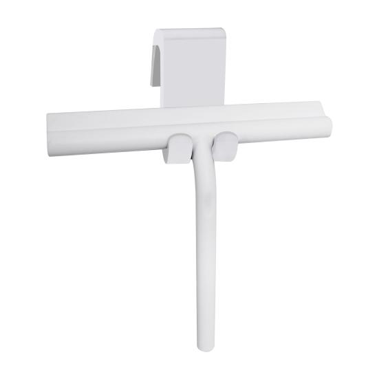 Single-sided Wiper Ergonomic Design No Installation Glass Shower Squeegee Scratch-Resistant Silicone Bathroom Mirror Wiper