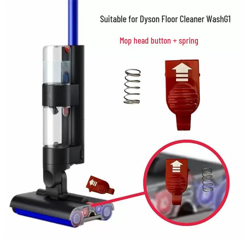 Compatible with Dyson Wash G1 Floor Washer: Soft Fluff & Bristled Roller Brush Accessories
