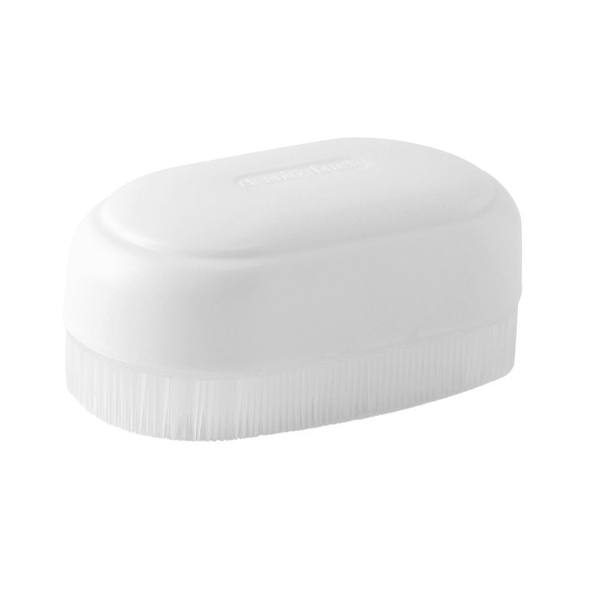 

Щетка для стирки с мягкой щетиной, не повреждающей одежду, маленькие щетки для чистки воротников и нижнего белья, многофункциональная щетка для чистки доски 1pc белый