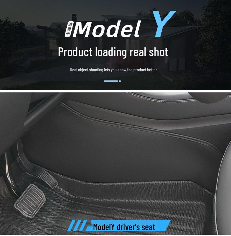 Telsa Model 3/Y 2022 Center Console Side & Rear Door Sill Kick Pads Interior Mod