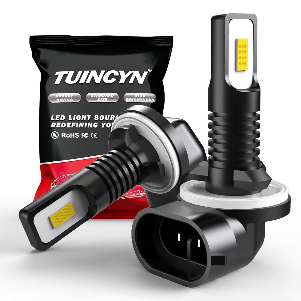 TUINCYN Super Bright 881 LED Fog Bulb White 6500K 2400 Lumens Top Quality 886