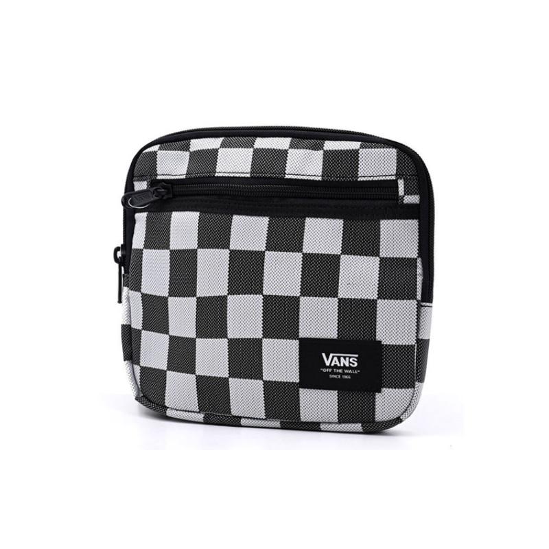 

Vans Polyester Shoulder Bag Crossbody Bag Regular Men s Black White Vans VN0A4RUHO28 черный белый