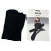 Wolfor Black-Gray 200D Wool Base Layer Footed Tights, Autumn/Winter, Pack of 2