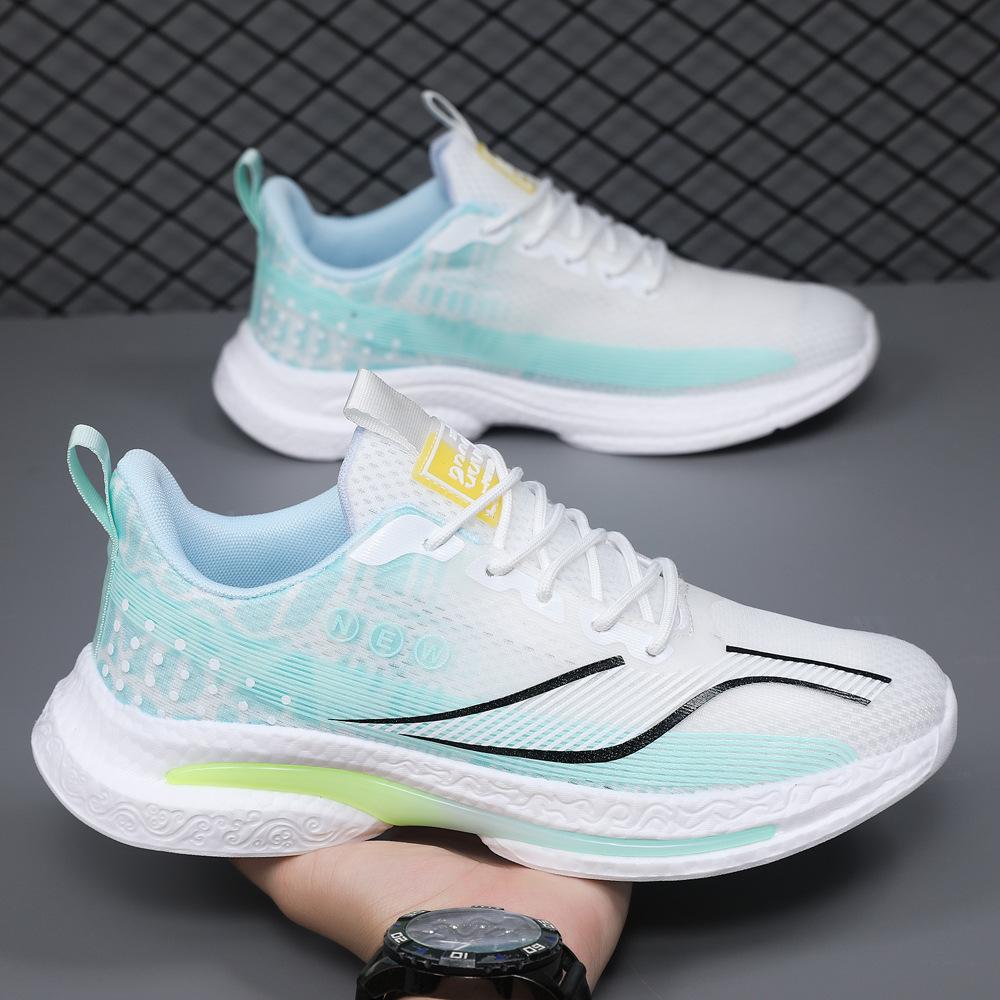 Men's Shoes Spring Breathable Light Mesh Shoes Men's Fashion Casual Trendy Shoes Running Sneaker