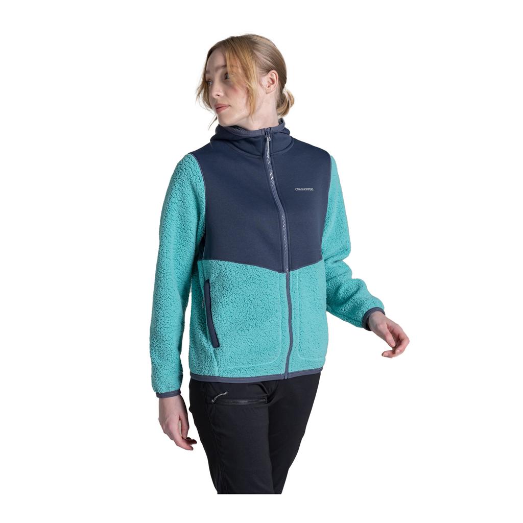 Craghoppers Womens/Ladies Telesto Hooded Fleece Jacket