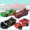 High-quality Alloy Racing Car Model Mater Dj Lightning Mcqueen And Police Car