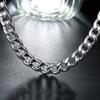 925 Sterling Silver 10MM Exquisite Noble Gorgeous Charm Fashion For Men Women Necklace Jewelry