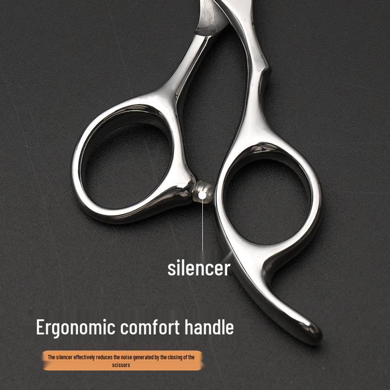 6-Inch Professional Hairdressing Scissors Set: Flat & Tooth Scissors