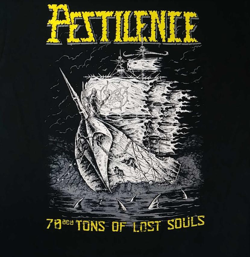 

Pestilence 70,000 Tons of Lost Souls T-Shirt Full Size SB332 XL