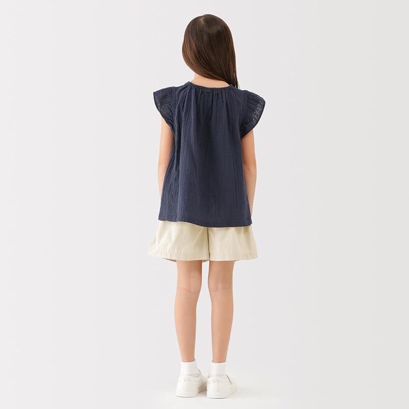 MUJI Kids Quick-Drying UV-Cut Culottes for Girls CB1NWA6S Lavender 130