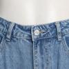 Blau gewaschene Cargohose mit mehreren Taschen, Y2k-Retro-High-Street-Mode, hohe Taille, Jeans, Paar, Harajuku, einfache lässige Hose mit weitem Bein