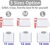 Eartips for Sony True Wireless Compatible with and Comfortable Washable 3 Sizes 6 Silver A-Pcas Earphones, 1000xm5, 1000xm4, 1000XM3, WF-C700n, Fit,