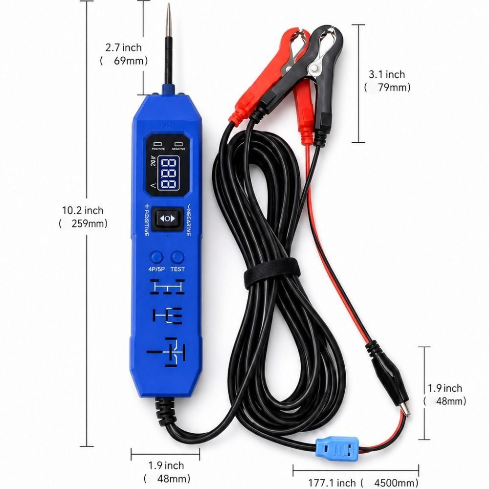 12V/24V Universal Multifunctional Car Circuit Tester DC Car Power Tester Fault Diagnosis
