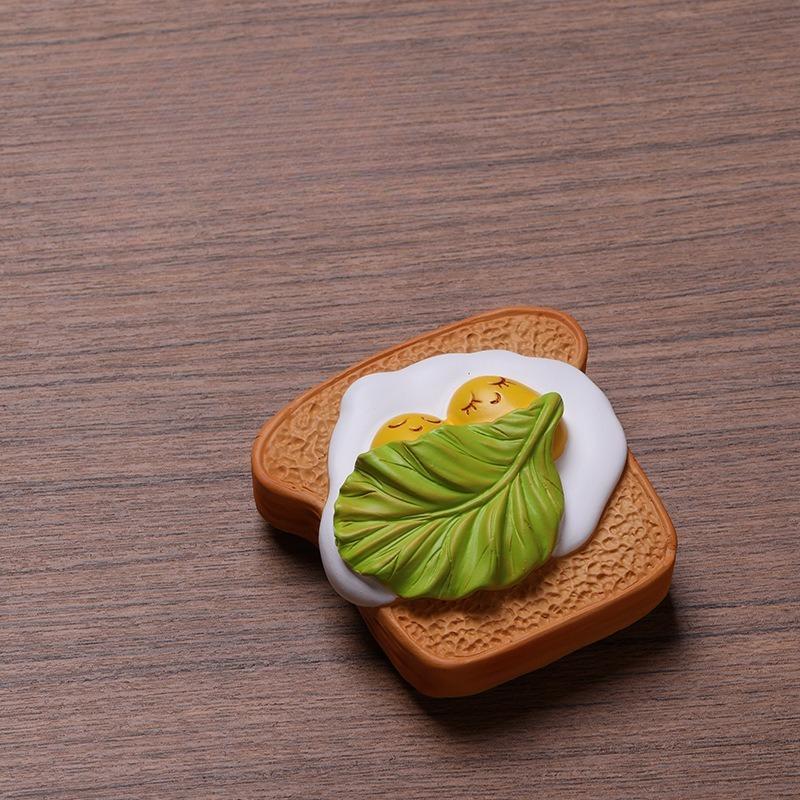 Simulated Food Refrigerator Sticker Chinese Food Toy Magnetic Sticker Refrigerator Decoration 3Resin Po Wall Magnetic Suction