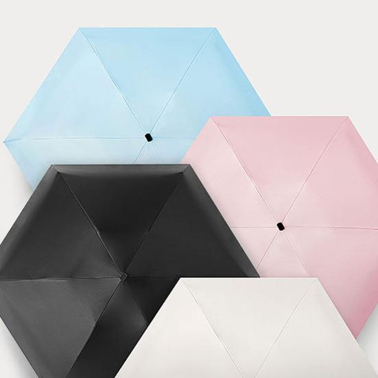 Mini Summer Waterproof Windproof Folding UPF50+ Sun UV Rain Protection Umbrella