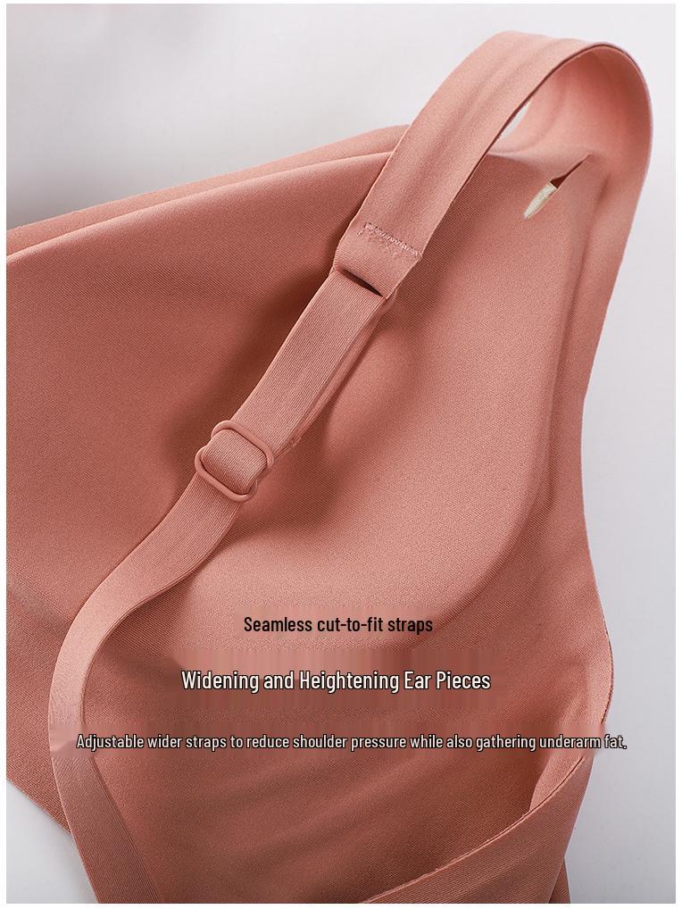 Summer Seamless Wireless Bra: Adjustable, Side Support, Thin Cup for a Beautiful Silhouette