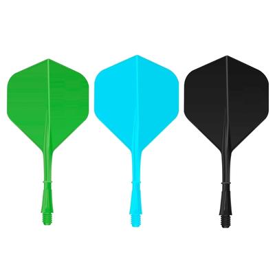 Set of 3Pcs Dart Shafts and Flights Combo for 2BA Thread Dart Barrels Integrated Dart Shaft and Flights Dart and Flight