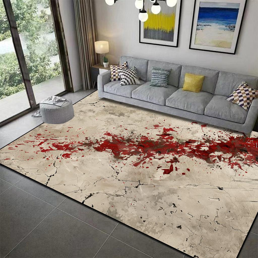 Halloween Decoration 3D Carpet Terror Atmosphere Blood Decor Rug Living Room Bedroom Door Mats halloween Party Large Floor Mat