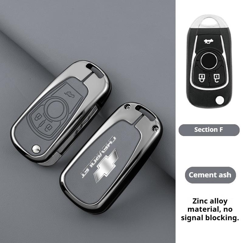 Car Key Case Cover Protective Shell for Chevrolet Chevy Malibu Camaro Cruze Traverse Spark Equinox Sonic Volt Leather Keychain