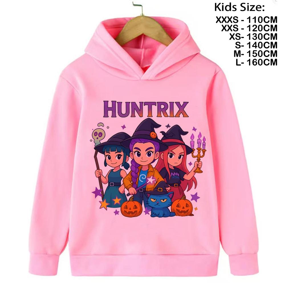 Kpop Demon Hunter Derpy Tiger Hoodie Kids Clothes Princess Girls Clothing Fashion Boys Spring Autumn Sweatshirt Child Tops