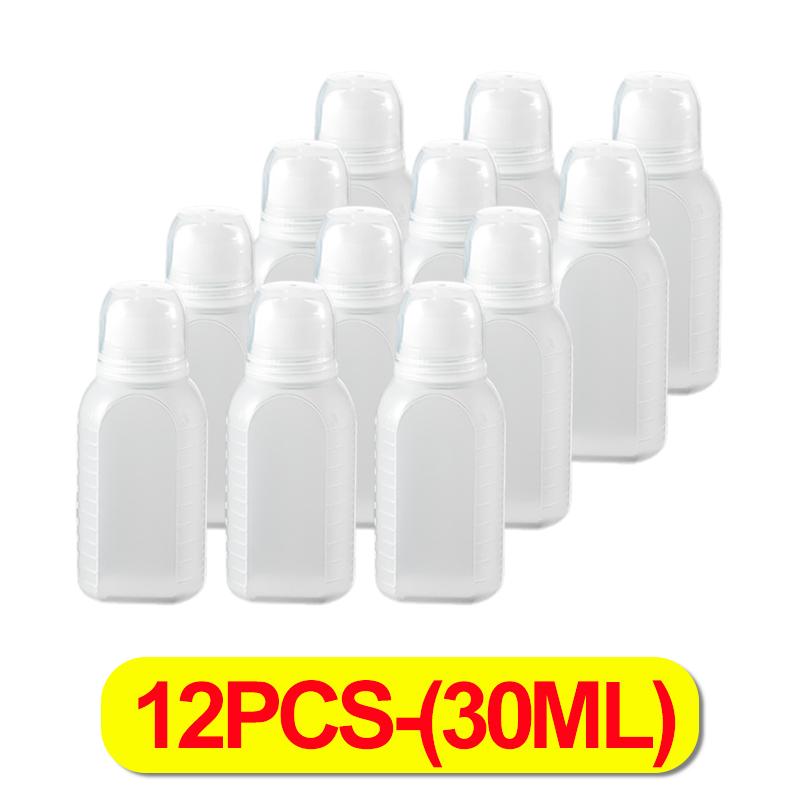 12-1PCS Squeeze Condiment Bottle Plastic Mini Sauces Dispenser For Jam Salad Dressing Storage Container Household Kitchen Gadget