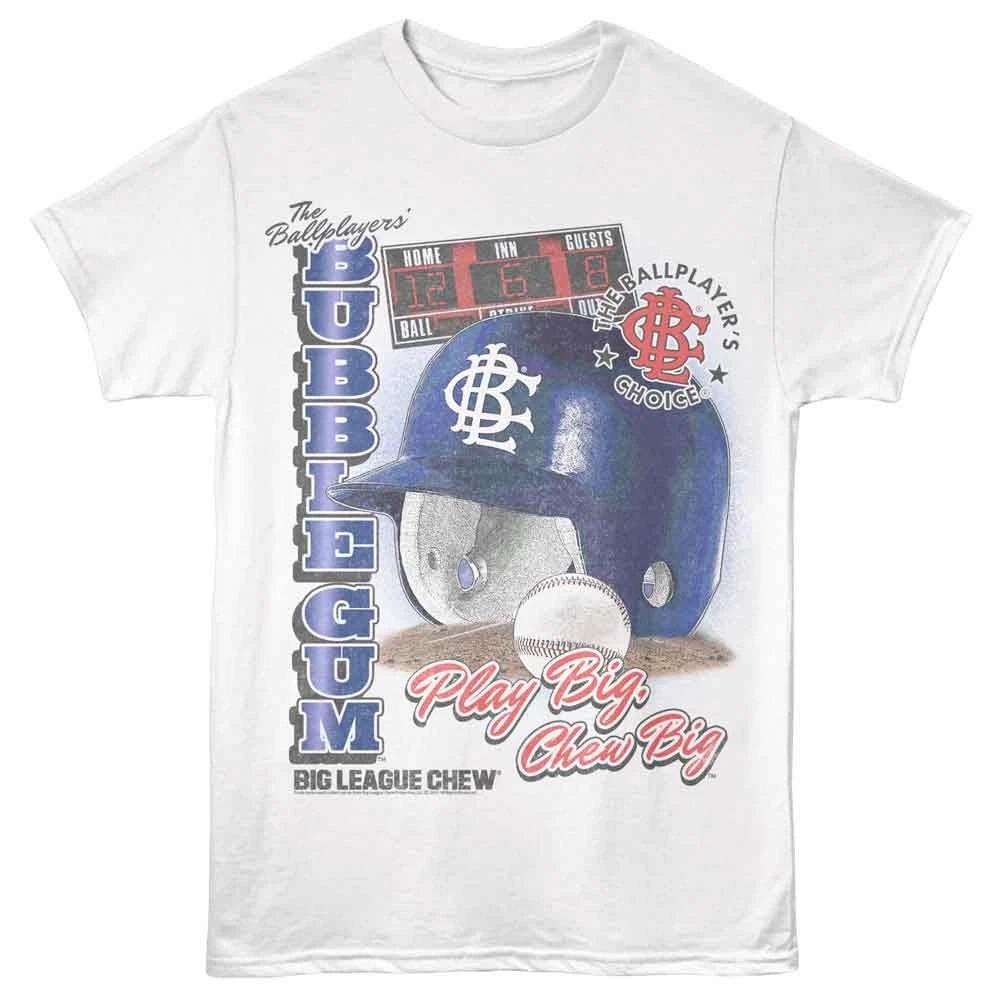 Big League Chew Helmet And Scoreboard TShirt S