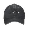 Killer Whale (Orcinus Orca) Denim Cap Casual Baseball Caps Adjustable Hat Summer Unisex Baseball Hats