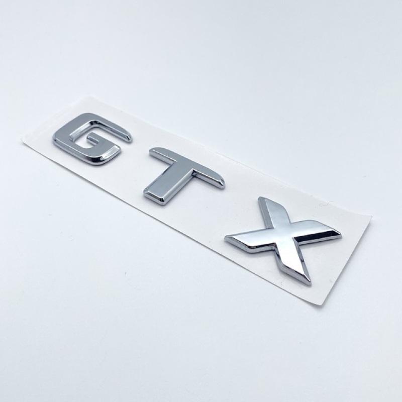 

ID4 ID6 GTX автомобиля эмблема задней двери наклейка с буквами задняя наклейка для V1olkswagen GTX серебряный