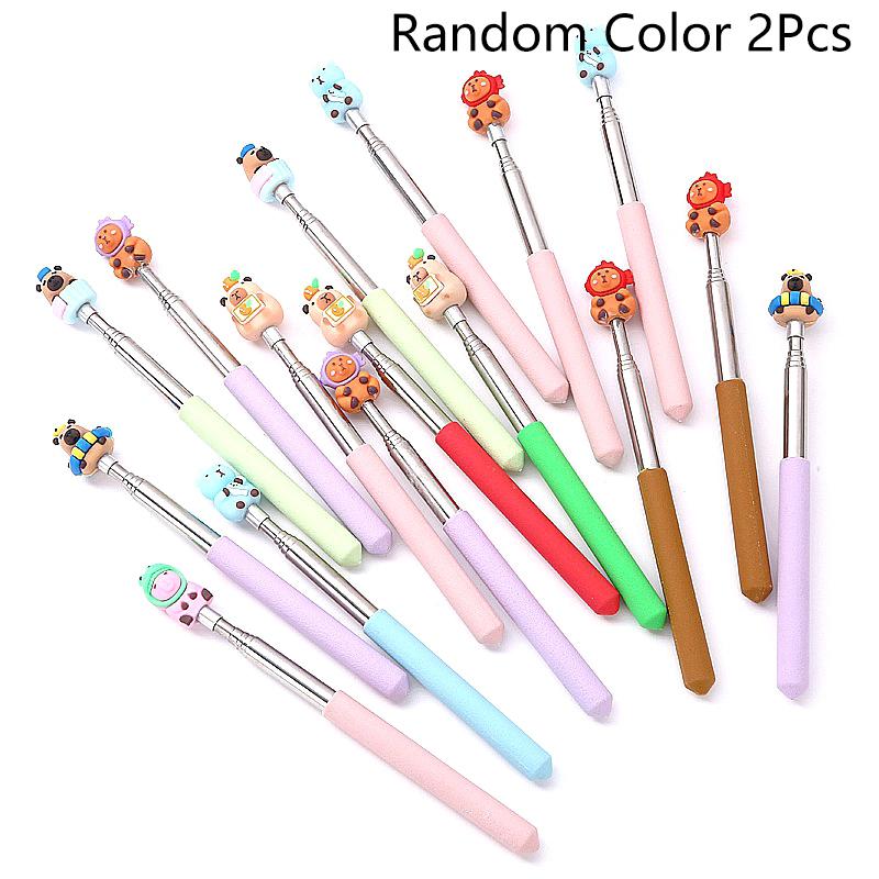 2Pcs Extendable Finger Pointer Stick School Collapsible Telescoping Long Hand Pointing Stick Extendable Finger Reading Stick