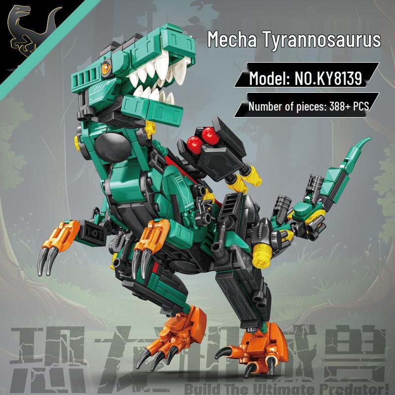 KaiZhi Dinosaur World T. Rex Mecha Building Blocks Puzzle for Kids