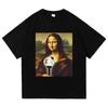 J-hope Mona Lisa Holding Army Bomb Shirt 2025 New Song Men/women Clothing Harajuku Unisex High Quality Clothes Cotton Tshirts