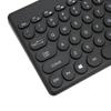 Round Keycap Wired Keyboard Silent USB Keyboard Mouse Keyboard Mouse Combo  Computer Accessories
