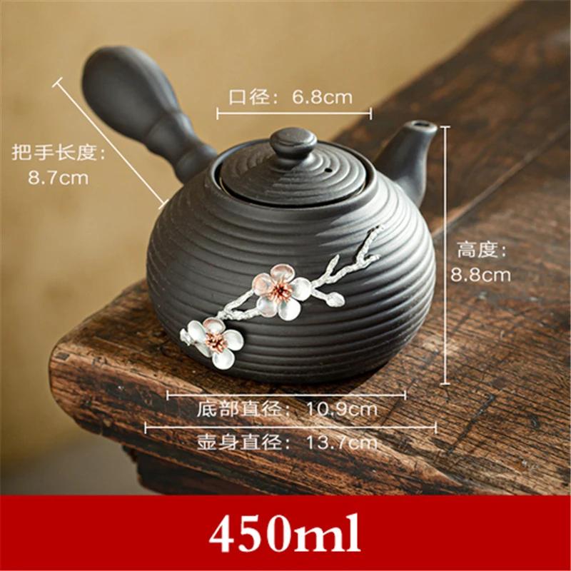 Aromatherapy furnace wine boiling device wine warming pot heating base cook tay Vermilion clay ceramic Cook Coffee candle tea