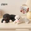 Decorative Puppy Statue Dog Stress Relief Toy with Anti-slip Mat, Squeeze for Decoration Car Dashboard Desktop Decor, Anti-Anxiety Pet Sensory