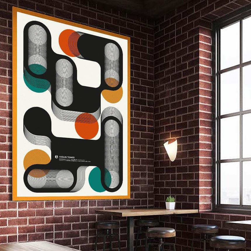 Colorful Geometric Figures Poster And Print Abstract Canvas Painting Nordic Wall Art Pictures for Living Room Home Decoration