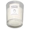 Scented Candle White Soy Wax Warm Rich Fragrance Odor Removal Elegant Soy Candle for Bedroom Office Bar