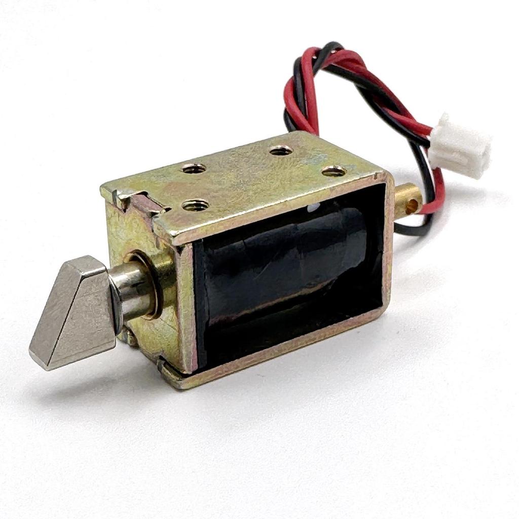 Hengda 6V DC Angled Solenoid Lock 3016 - 5mm Stroke Electric Bolt Lock