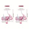 Macaron Color Spinning Fishing Reel  High Speed Gear Ratio Nylon Non-slip Grip Suitable for Freshwater Use Long-distance Casting Lure Micro-objects